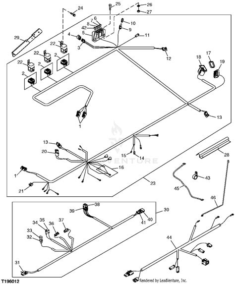 john deere 260 skid steer wiring harness|260 .